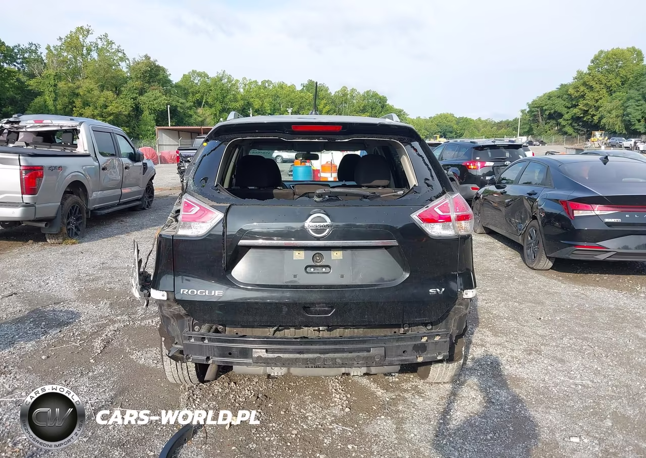 2016 Nissan Rogue Sv VIN:KNMAT2MTXGP646143 - 16
