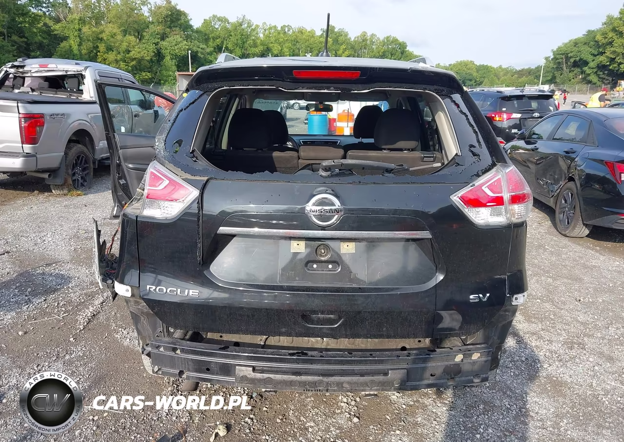 2016 Nissan Rogue Sv VIN:KNMAT2MTXGP646143 - 17