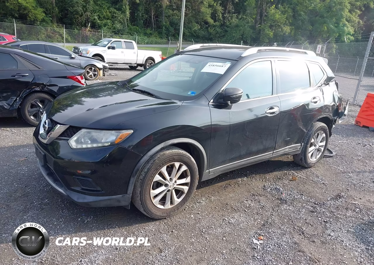 2016 Nissan Rogue Sv VIN:KNMAT2MTXGP646143 - 2