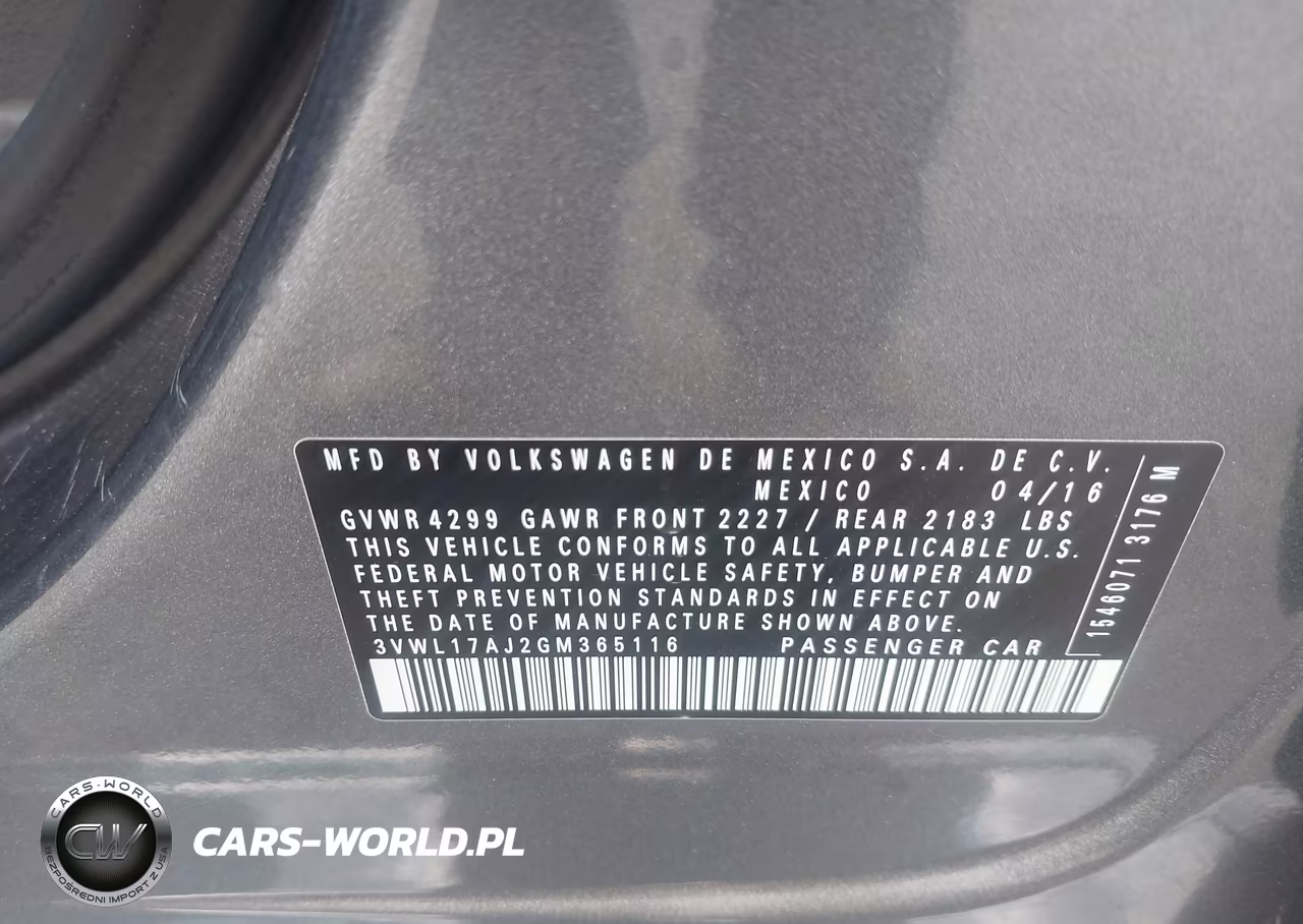 2016 Volkswagen Jetta 1.8T Sel VIN:3VWL17AJ2GM365116 - 9