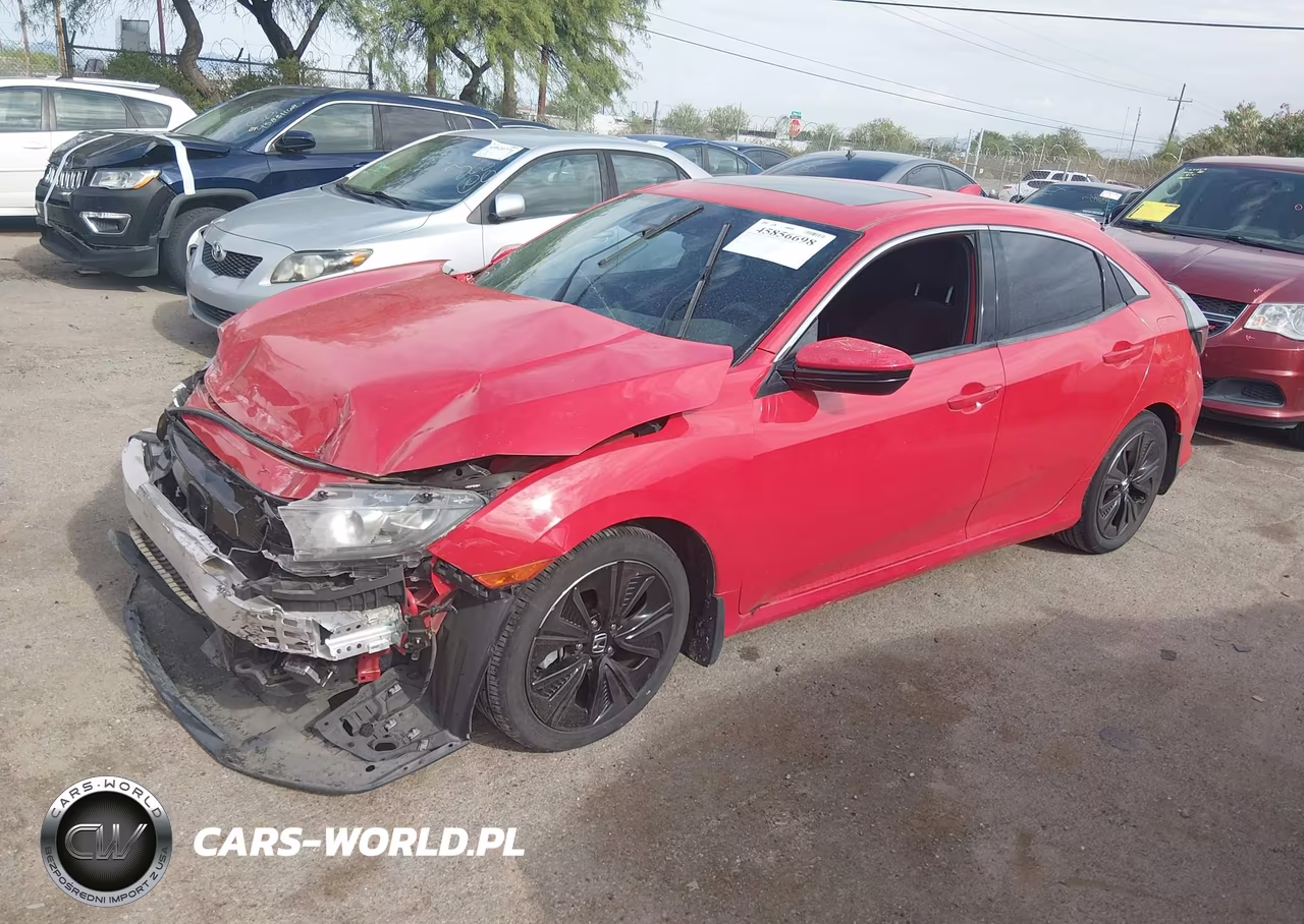 2019 Honda Civic Ex VIN:SHHFK7H60KU224734 - 2