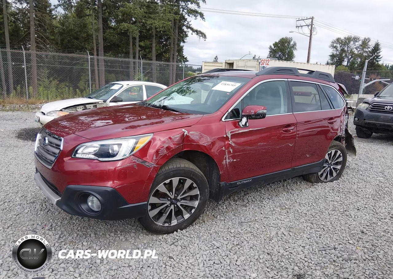 2016 Subaru Outback 2.5I Limited VIN:4S4BSANC2G3336393 - 2