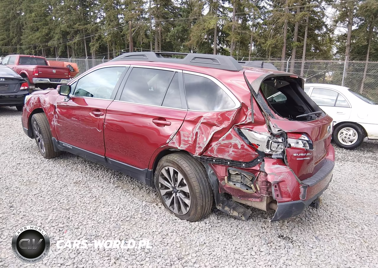 2016 Subaru Outback 2.5I Limited VIN:4S4BSANC2G3336393 - 3