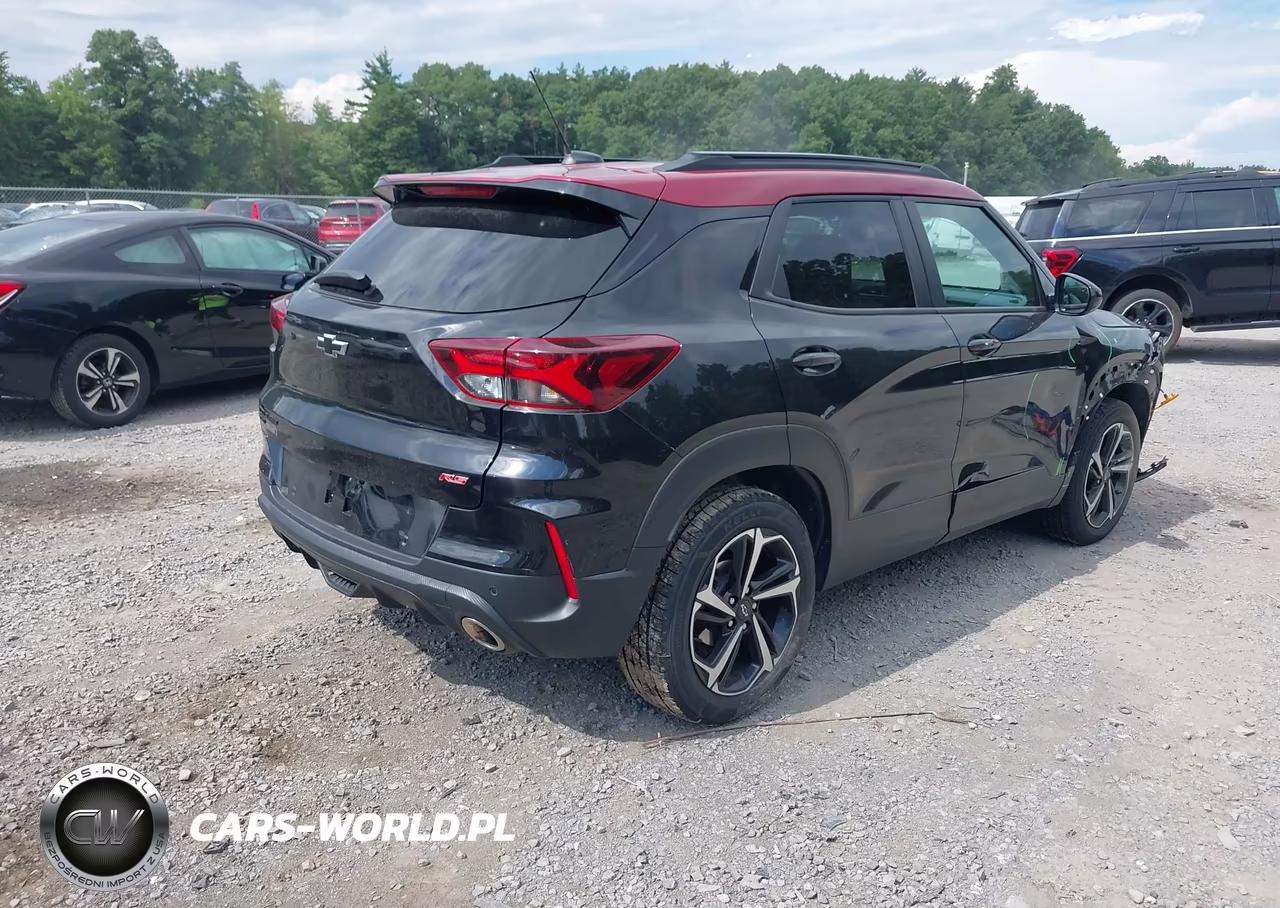 2021 Chevrolet Trailblazer Awd Rs VIN:KL79MUSL4MB034671 - 4