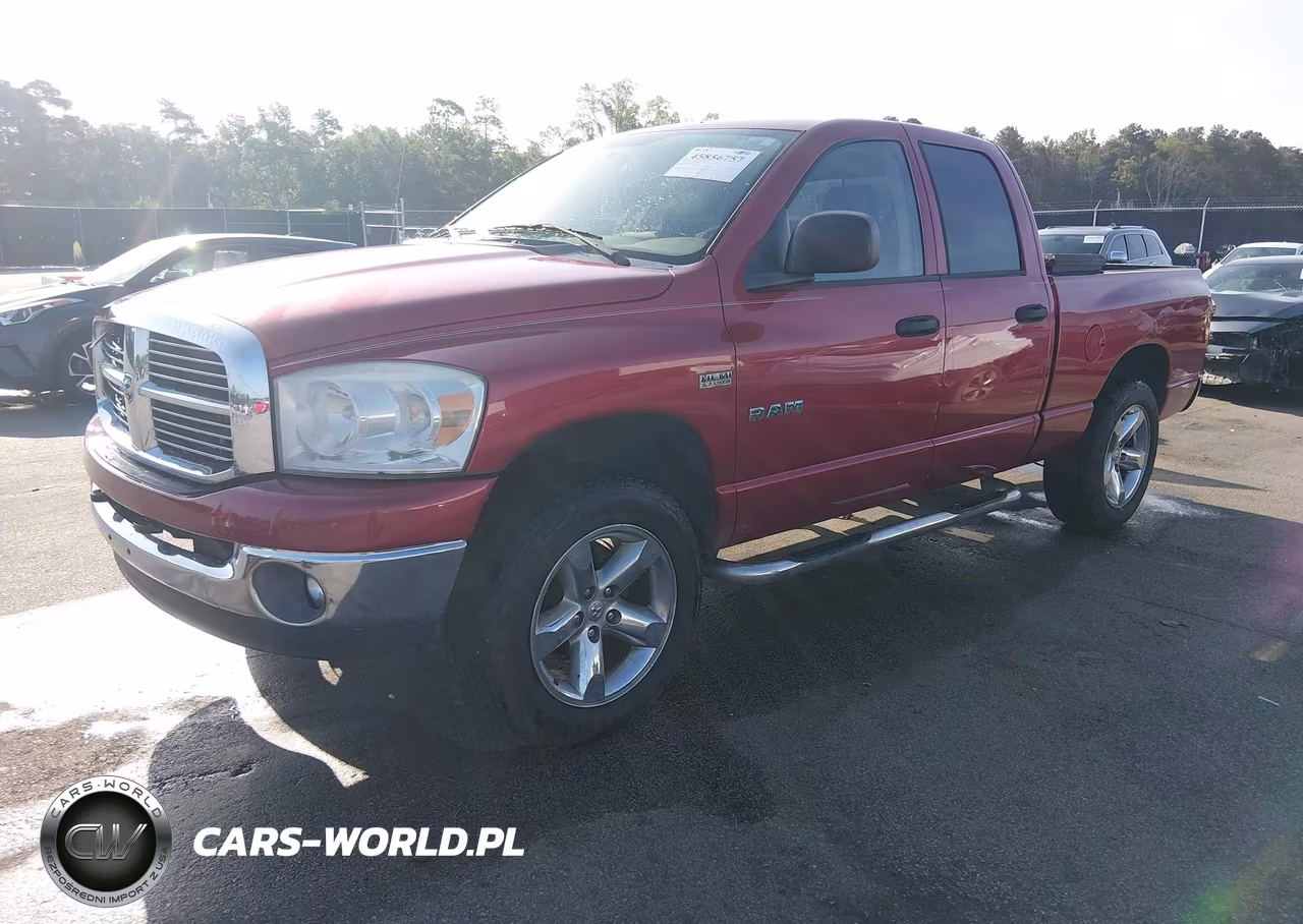 2008 Dodge Ram 1500 Slt VIN:1D7HA182X8J137549 - 2
