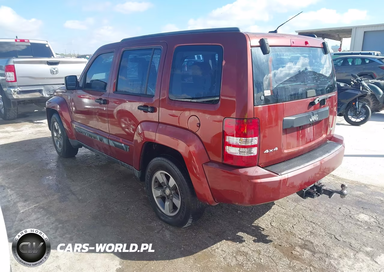 2008 Jeep Liberty Sport VIN:1J8GN28K08W143954 - 3