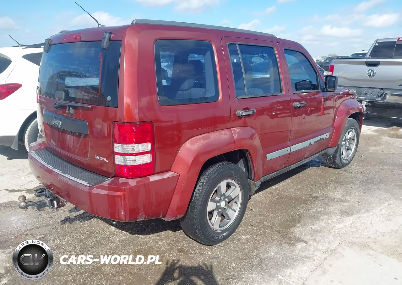 2008 Jeep Liberty Sport VIN:1J8GN28K08W143954 - 4