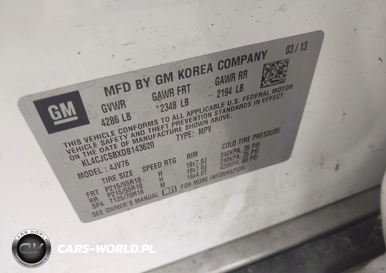 2013 Buick Encore VIN:KL4CJCSBXDB143620 - 9