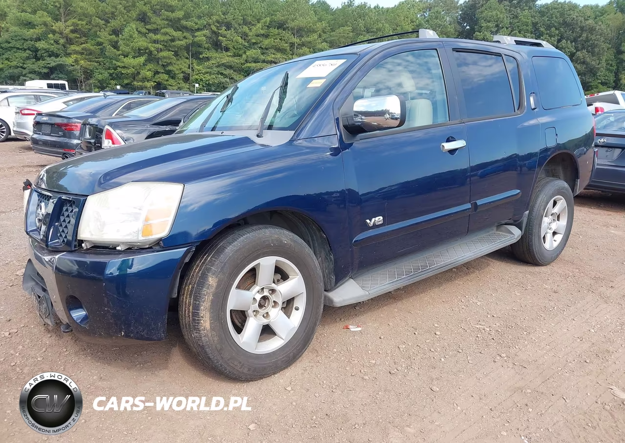 2006 Nissan Armada Se VIN:5N1AA08B66N722040 - 2