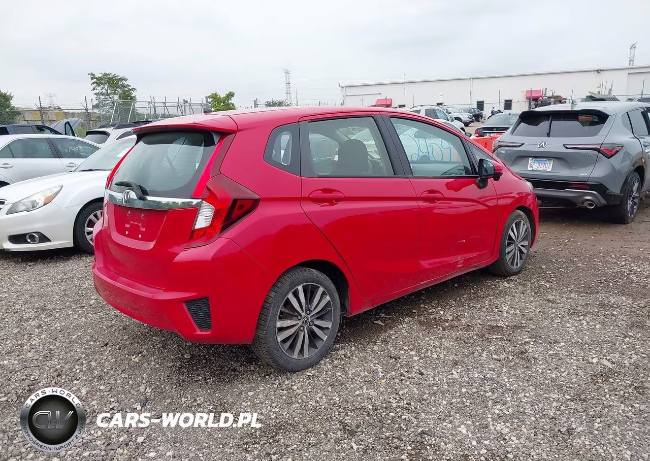 2016 Honda Fit Ex VIN:JHMGK5H71GX004078 - 4
