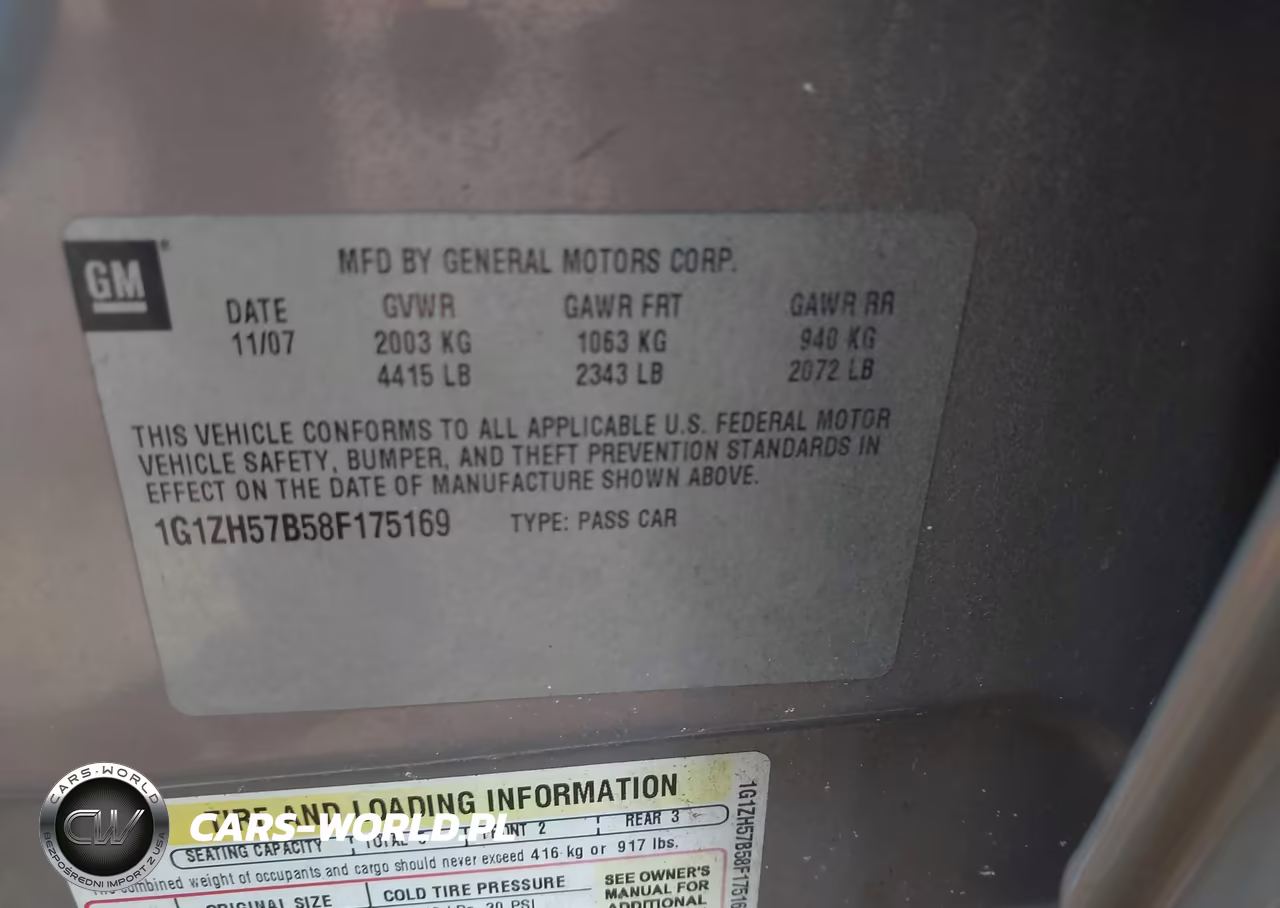 2008 Chevrolet Malibu Lt VIN:1G1ZH57B58F175169 - 9