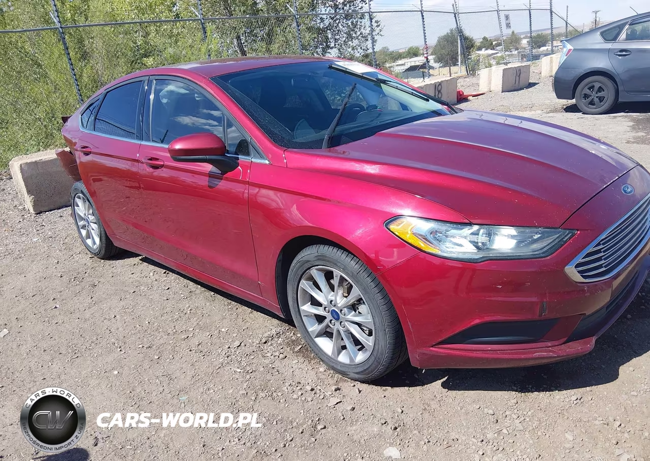 2017 Ford Fusion Se VIN:3FA6P0H78HR399247 - 1
