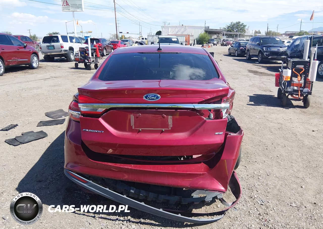 2017 Ford Fusion Se VIN:3FA6P0H78HR399247 - 16