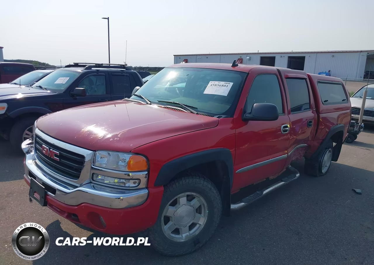 2006 GMC Sierra 1500 Slt VIN:2GTEK13T161184261 - 2