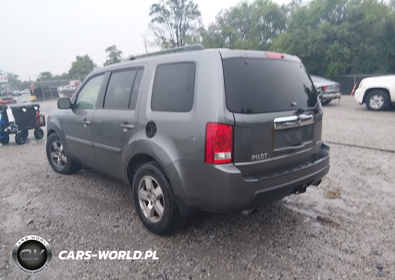 2011 Honda Pilot Ex-L VIN:5FNYF4H51BB026944 - 3