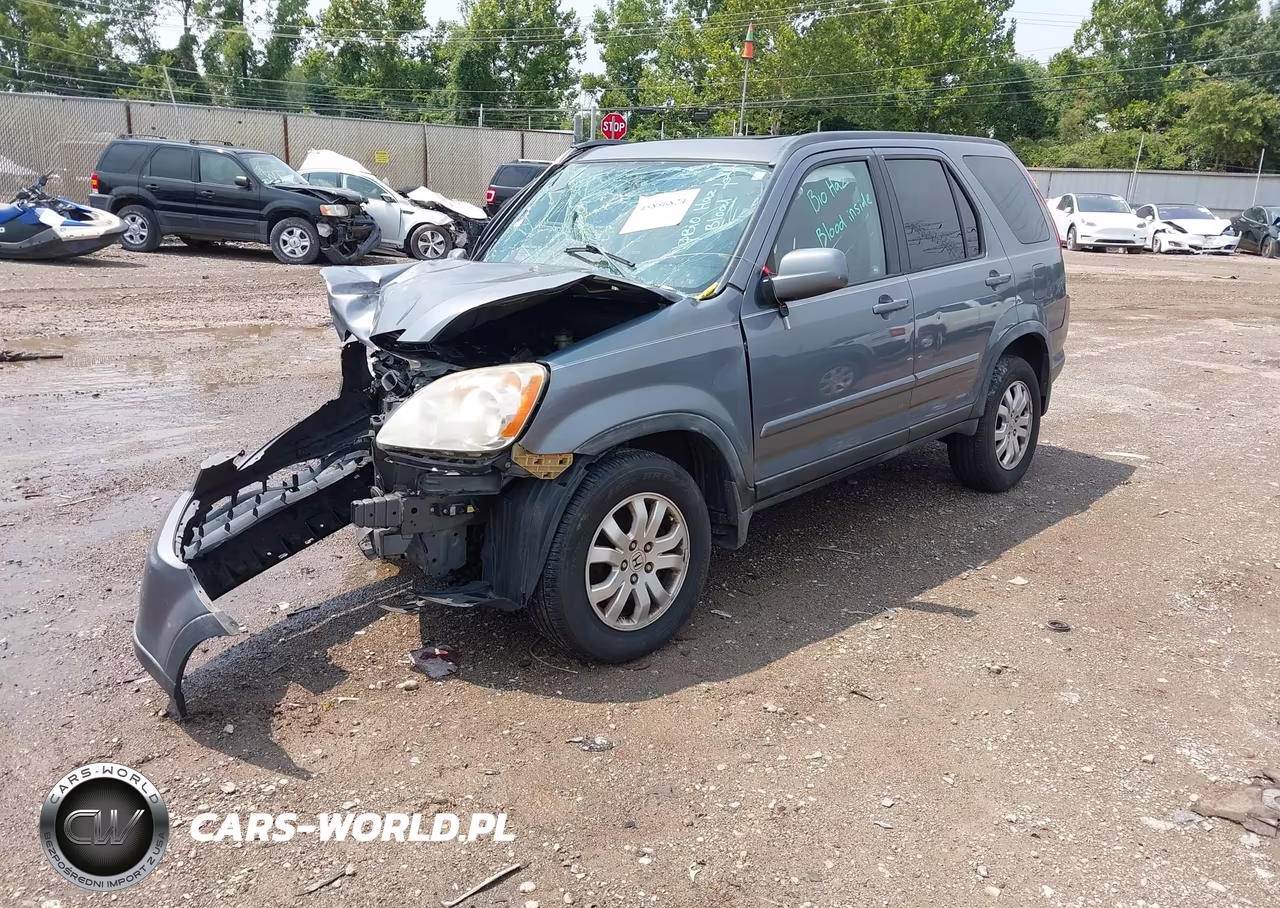 2005 Honda Cr-V Se VIN:JHLRD789X5C053613 - 2