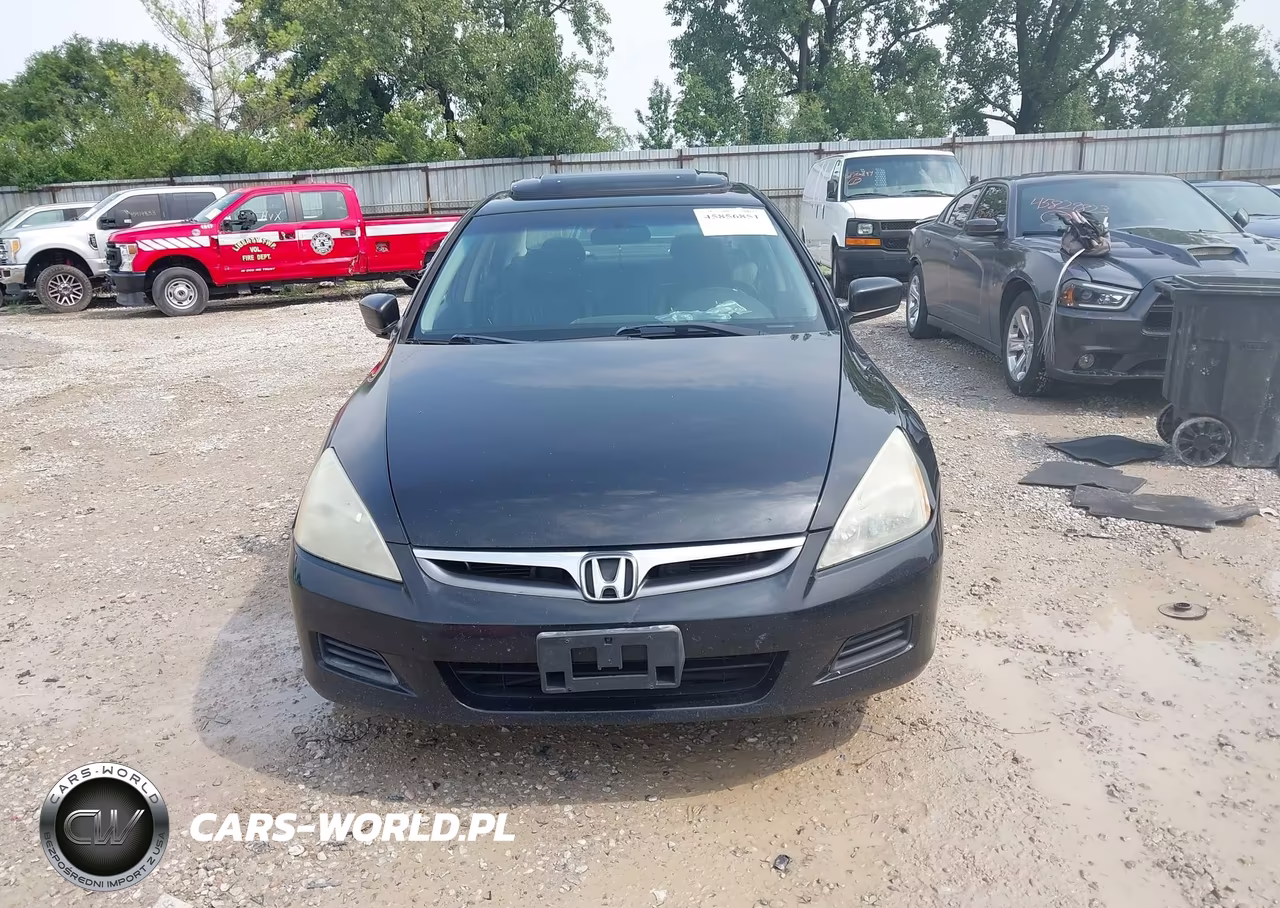 2007 Honda Accord 3.0 Ex VIN:1HGCM66507A106400 - 12