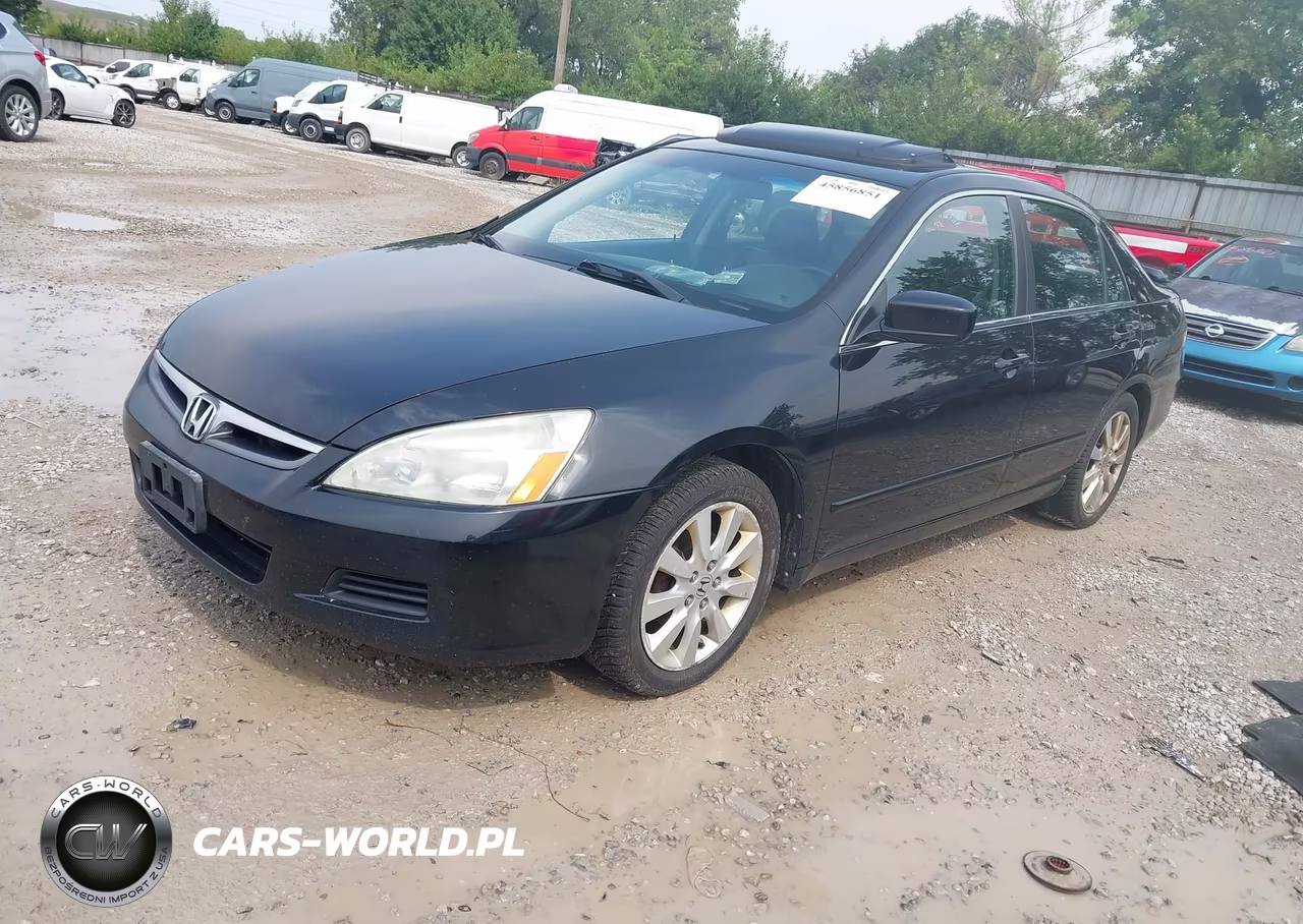 2007 Honda Accord 3.0 Ex VIN:1HGCM66507A106400 - 2