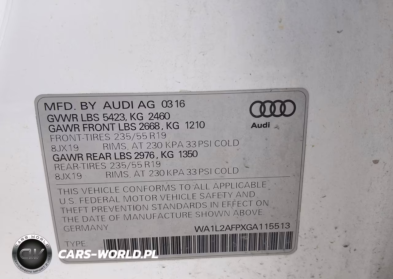 2016 Audi Q5 2.0T Premium VIN:WA1L2AFPXGA115513 - 9