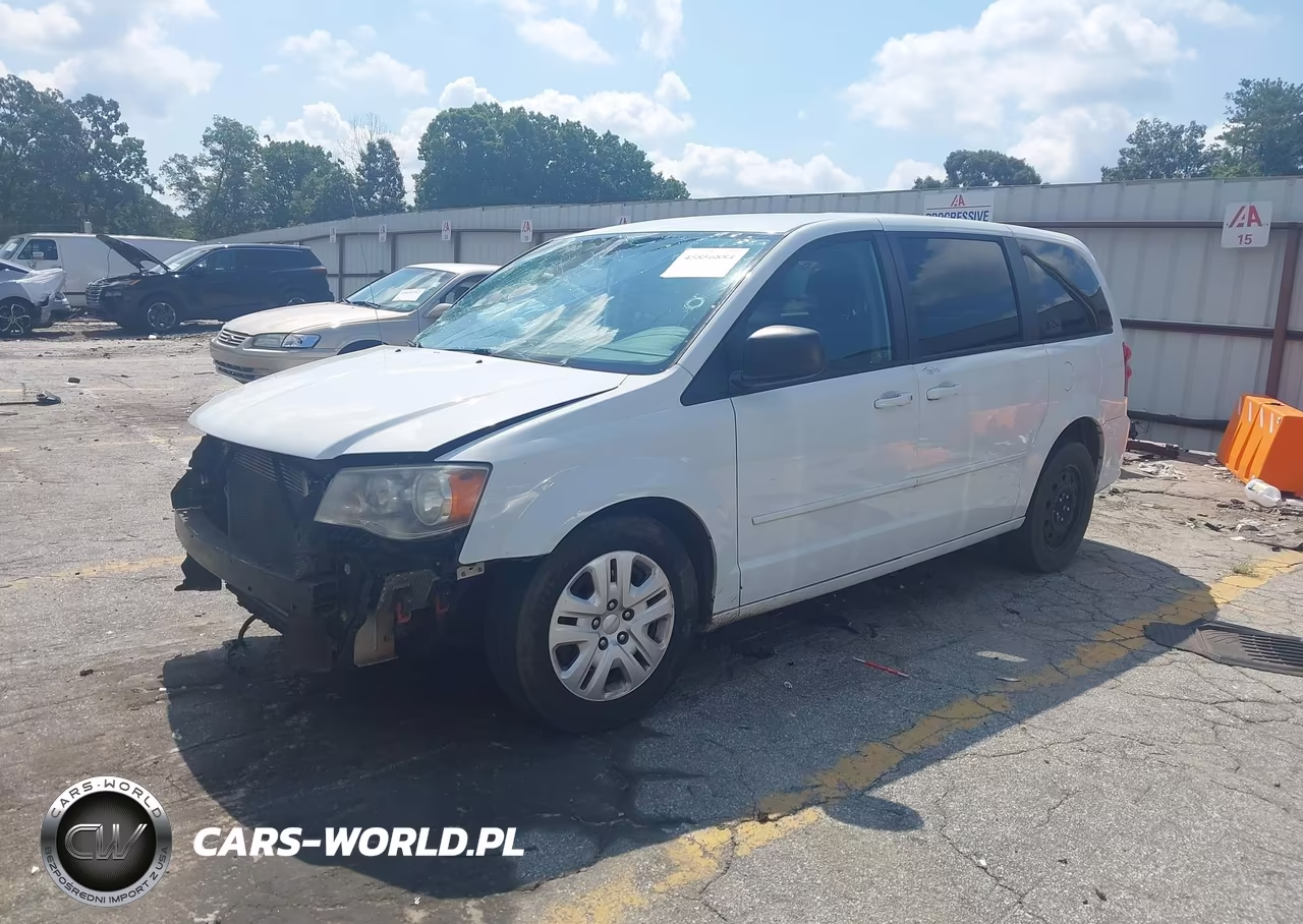 2015 Dodge Grand Caravan Se VIN:2C4RDGBG6FR617142 - 2