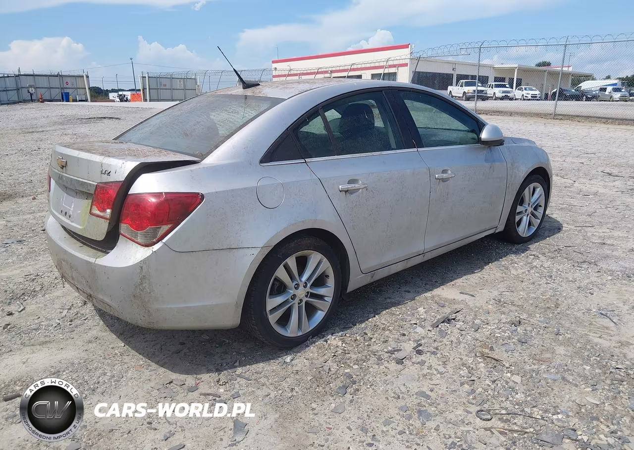 2011 Chevrolet Cruze Ltz VIN:1G1PH5S99B7144634 - 4