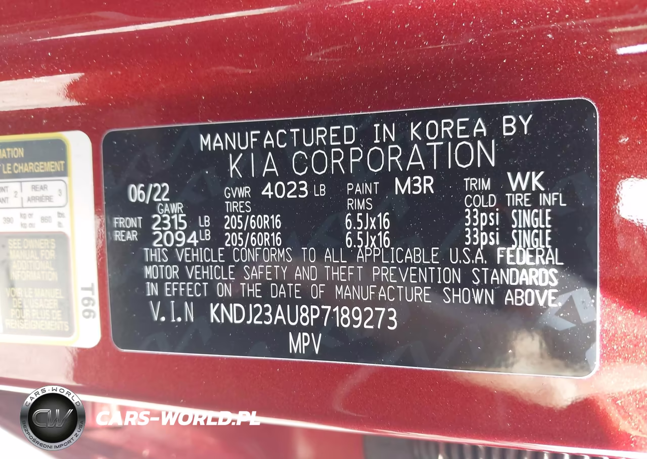 2023 Kia Soul Lx VIN:KNDJ23AU8P7189273 - 9