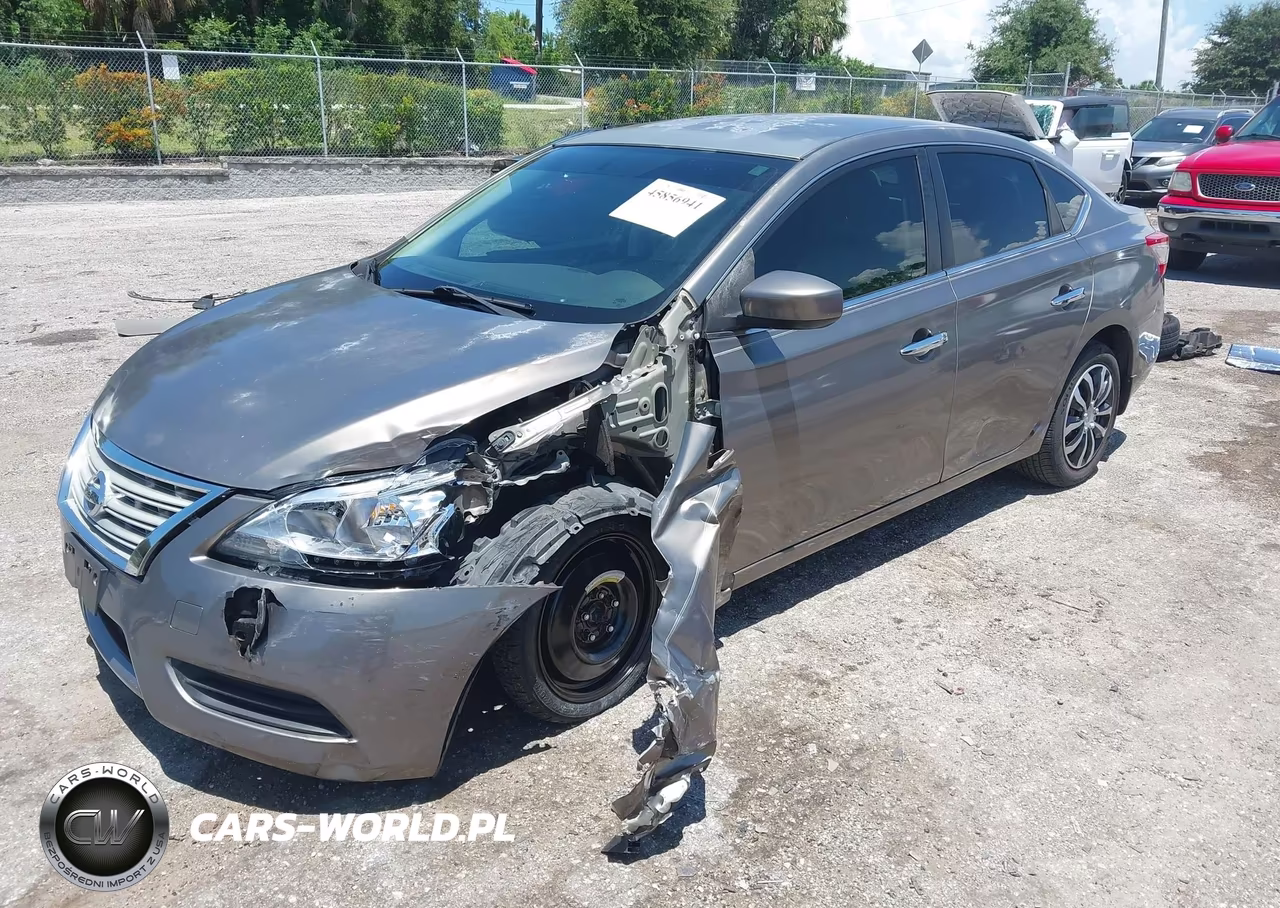 2015 Nissan Sentra Sv VIN:3N1AB7AP8FY291478 - 2