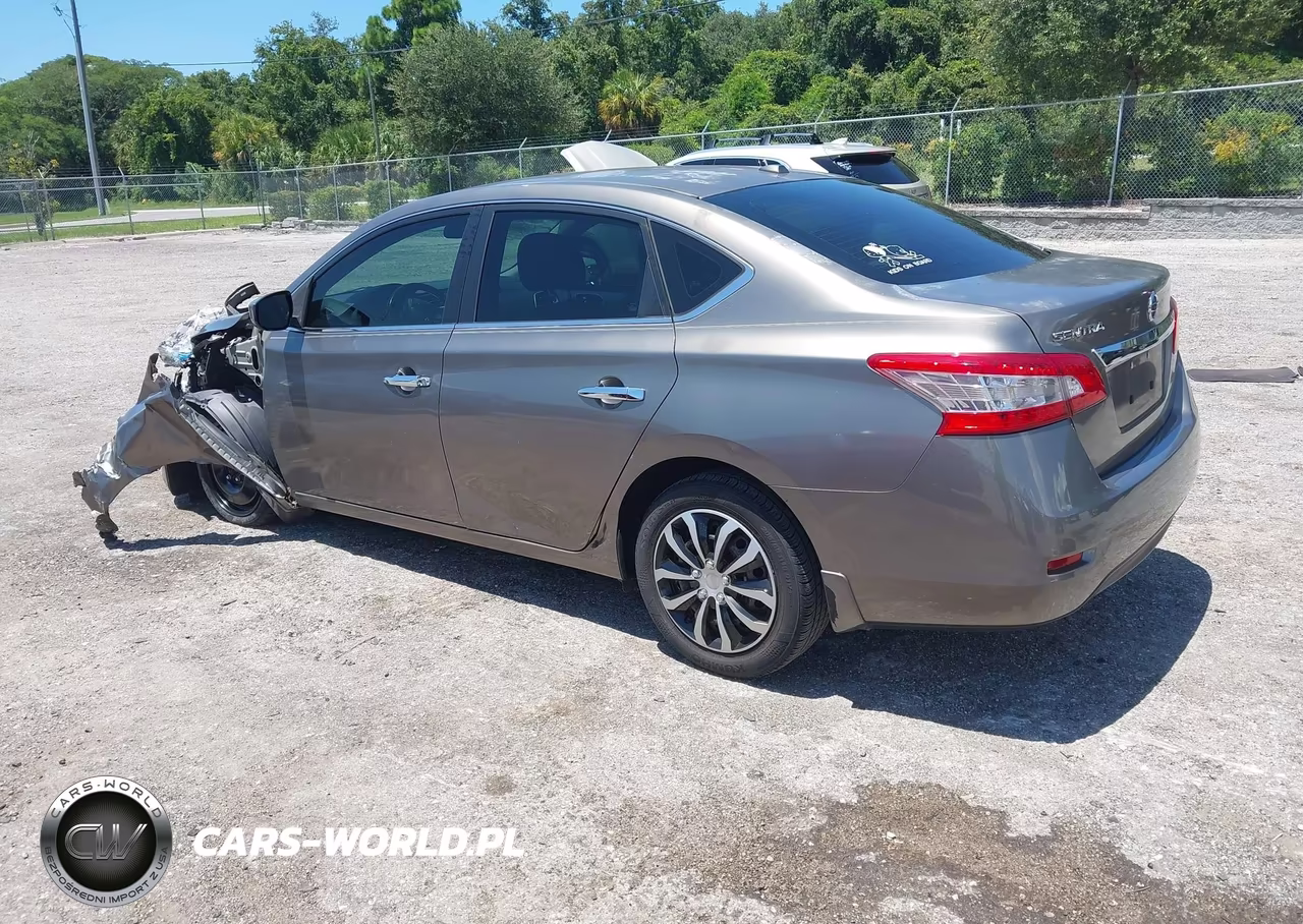 2015 Nissan Sentra Sv VIN:3N1AB7AP8FY291478 - 3