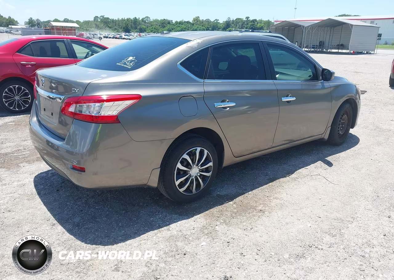 2015 Nissan Sentra Sv VIN:3N1AB7AP8FY291478 - 4