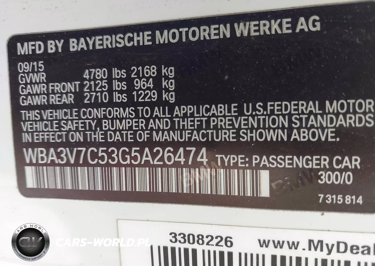 2016 BMW 428I VIN:WBA3V7C53G5A26474 - 9