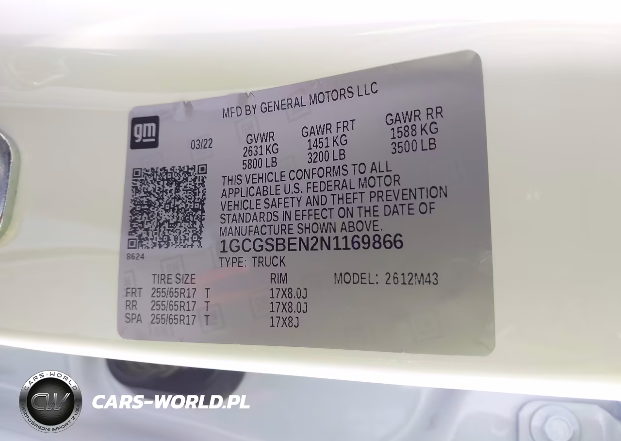 2022 Chevrolet Colorado 2Wd Short Box Wt VIN:1GCGSBEN2N1169866 - 9
