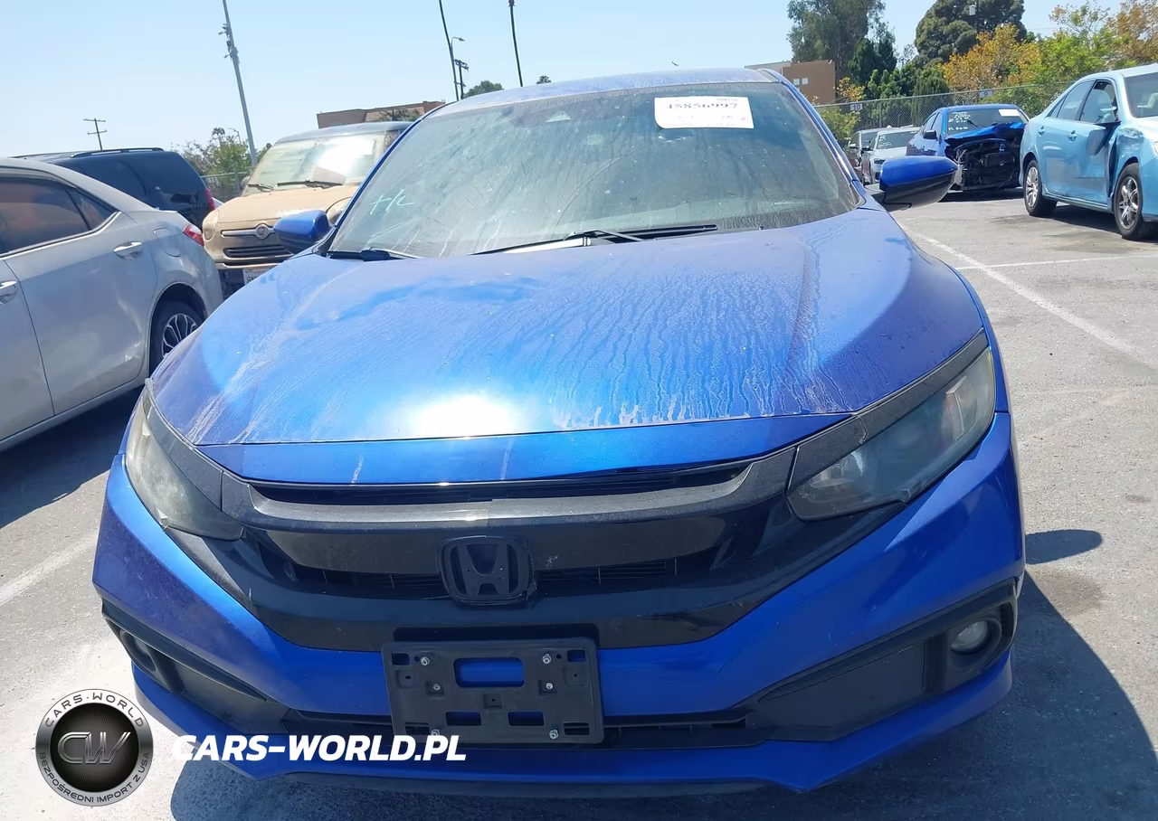 2019 Honda Civic Sport VIN:19XFC2F87KE210566 - 12