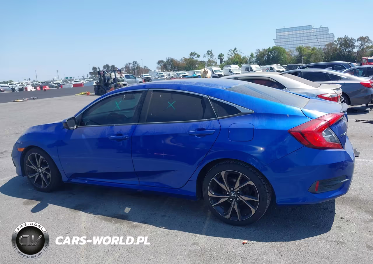 2019 Honda Civic Sport VIN:19XFC2F87KE210566 - 14