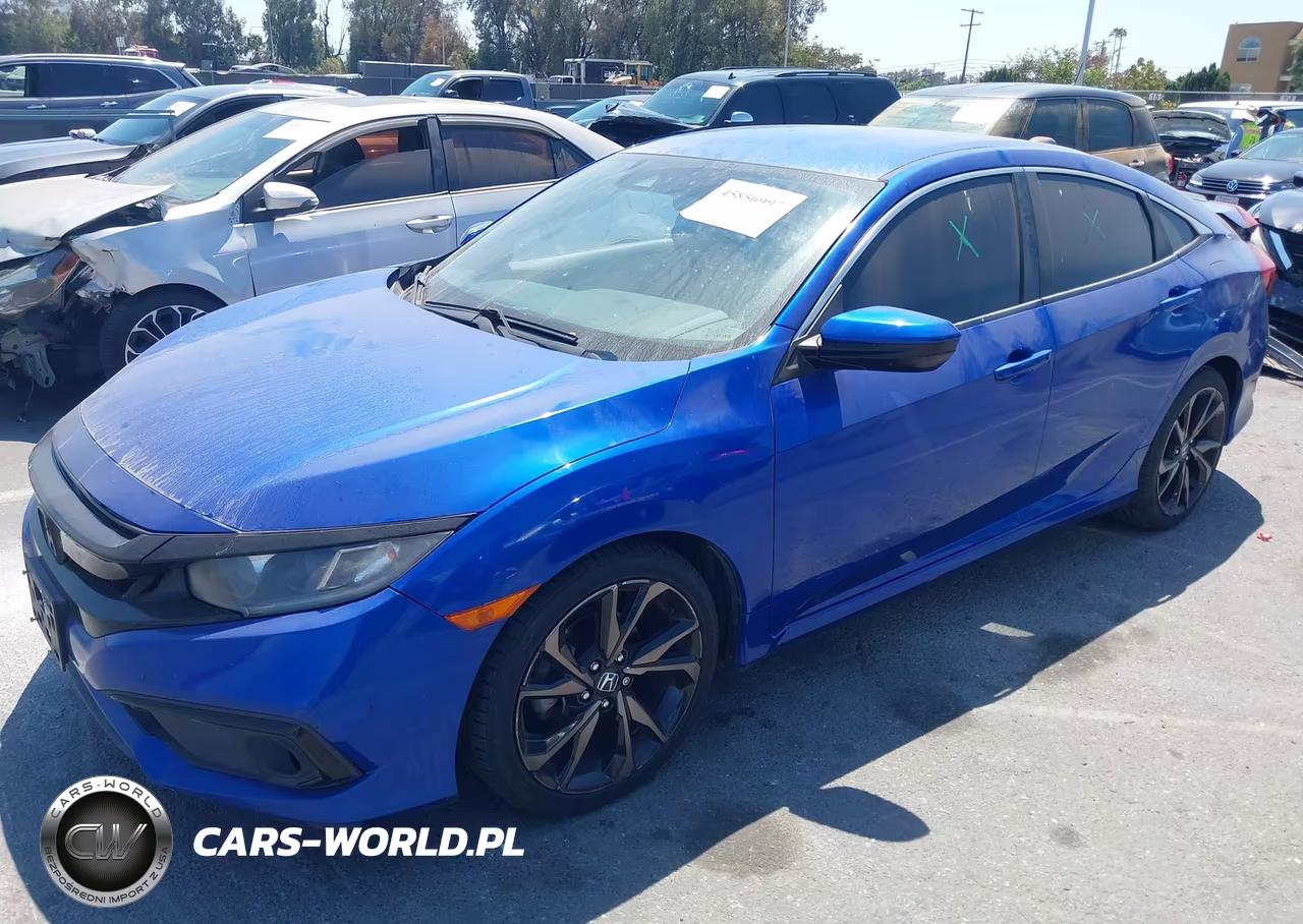 2019 Honda Civic Sport VIN:19XFC2F87KE210566 - 2