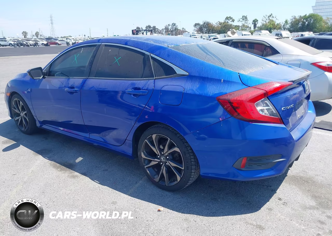 2019 Honda Civic Sport VIN:19XFC2F87KE210566 - 3