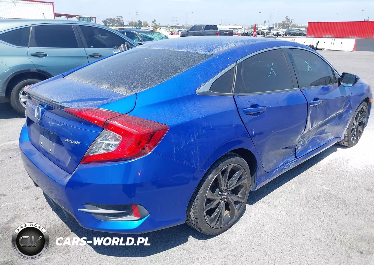 2019 Honda Civic Sport VIN:19XFC2F87KE210566 - 4