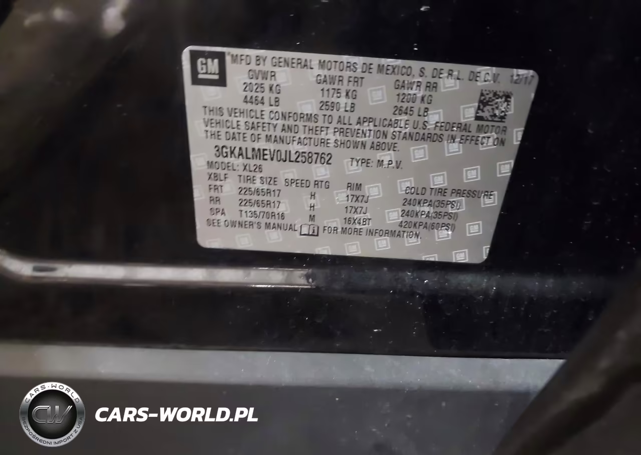 2018 GMC Terrain Sle VIN:3GKALMEV0JL258762 - 9