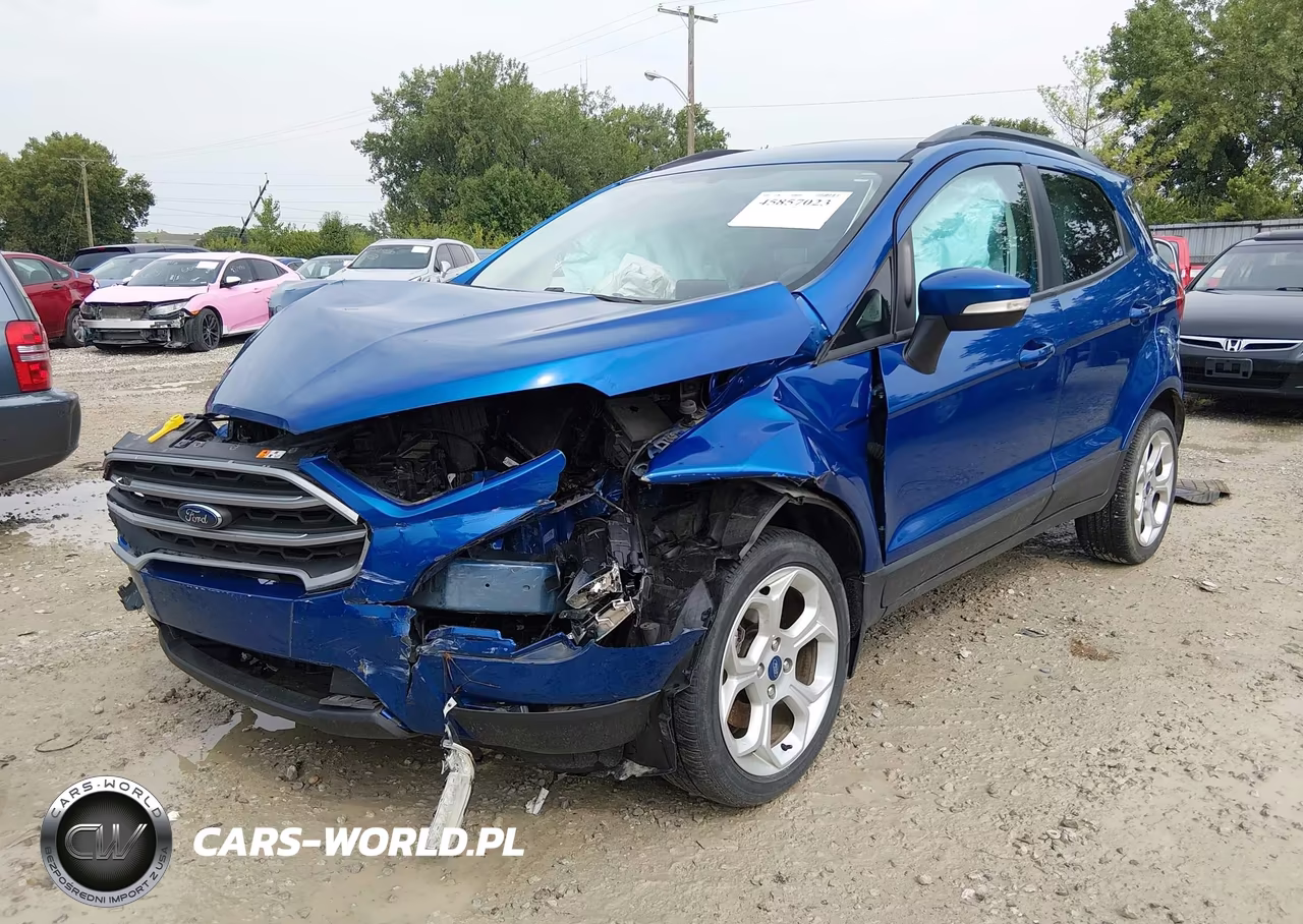 2021 Ford Ecosport Se VIN:MAJ3S2GE6MC440822 - 2