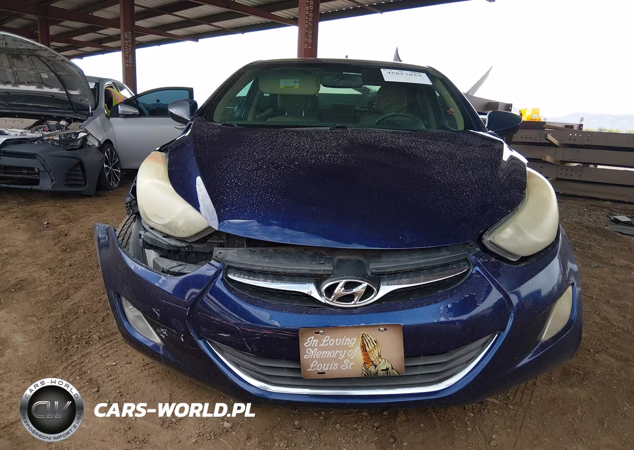 2013 Hyundai Elantra Gls VIN:5NPDH4AE7DH441435 - 12