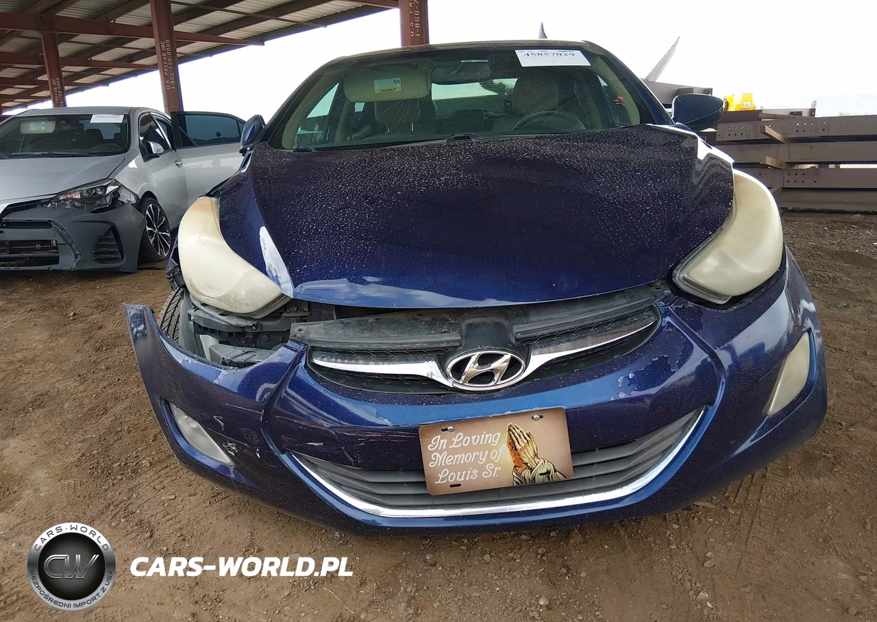 2013 Hyundai Elantra Gls VIN:5NPDH4AE7DH441435 - 6
