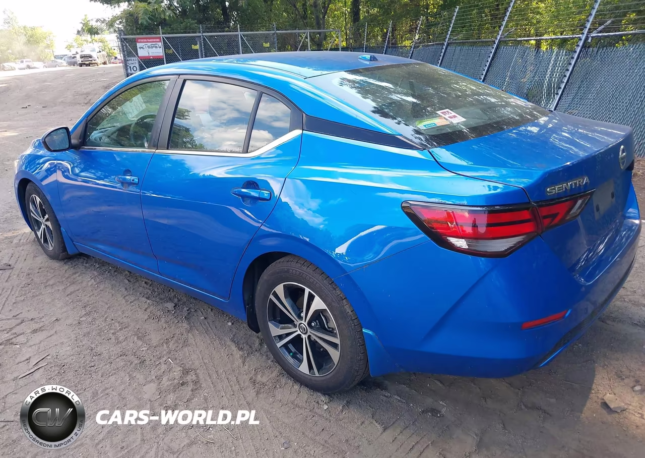 2022 Nissan Sentra Sv Xtronic Cvt VIN:3N1AB8CV5NY245784 - 3