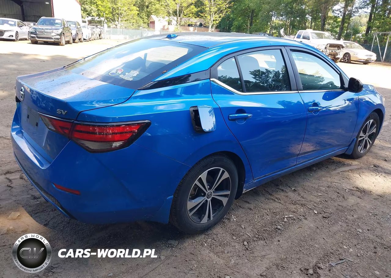 2022 Nissan Sentra Sv Xtronic Cvt VIN:3N1AB8CV5NY245784 - 4
