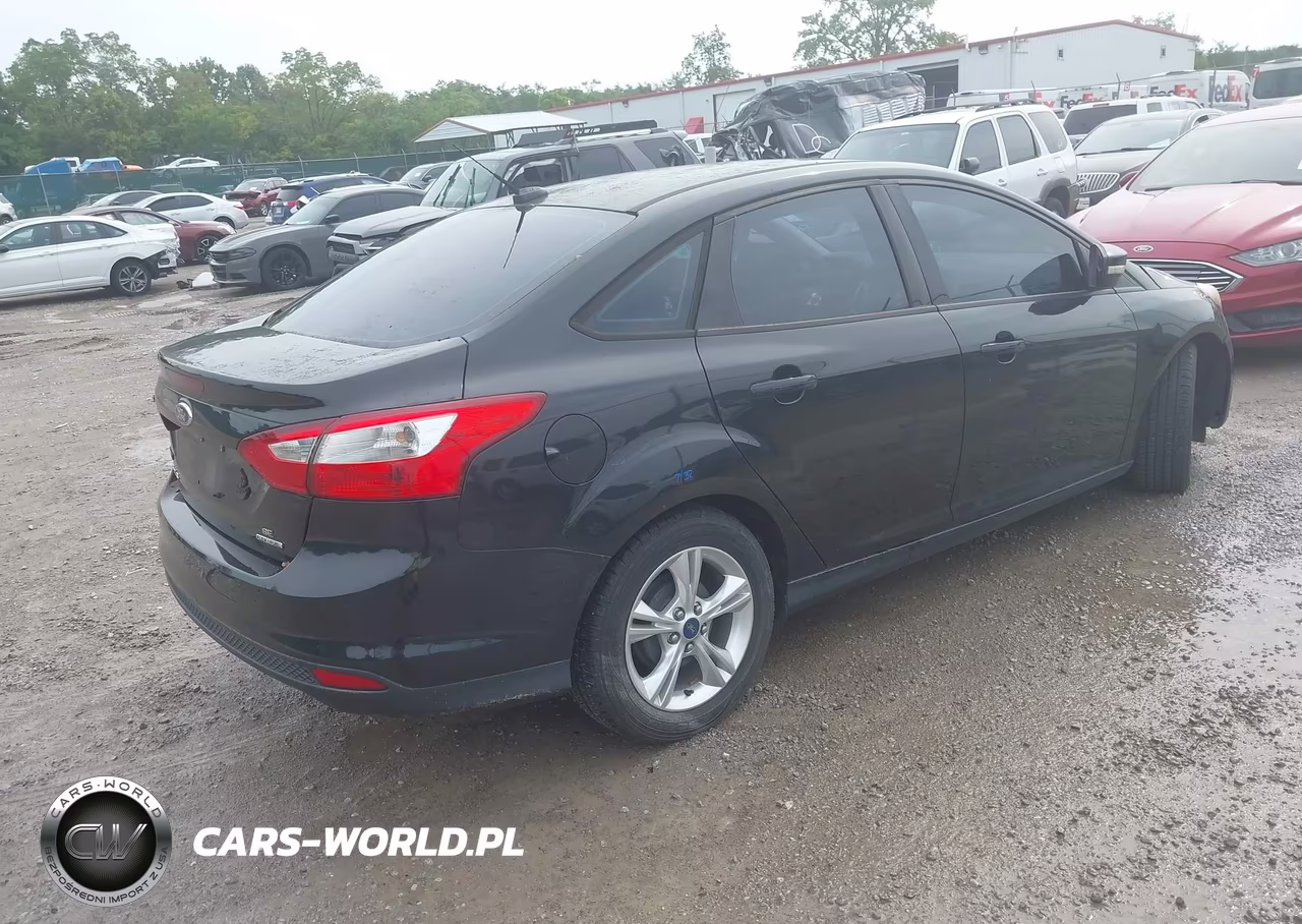 2014 Ford Focus Se VIN:1FADP3F28EL160677 - 4