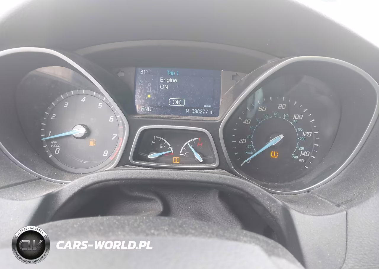 2014 Ford Focus Se VIN:1FADP3F28EL160677 - 7