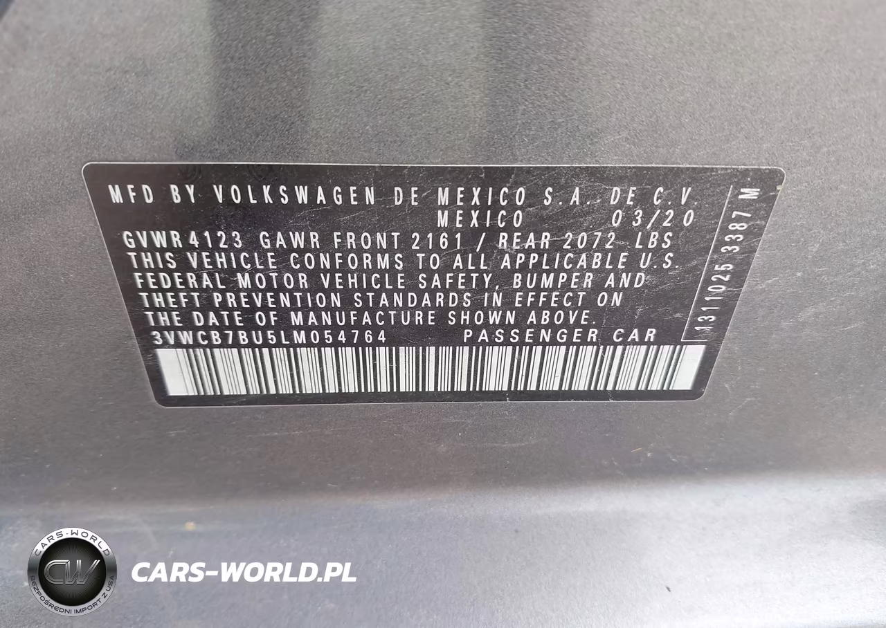 2020 Volkswagen Jetta 1.4T R-Line-1.4T S-1.4T Se VIN:3VWCB7BU5LM054764 - 9
