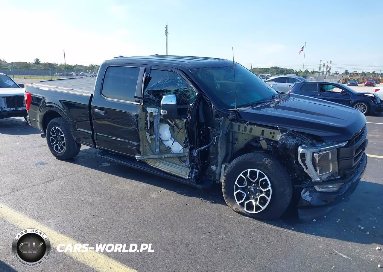 2022 Ford F-150 Lariat VIN:1FTFW1E51NKD65348 - 1