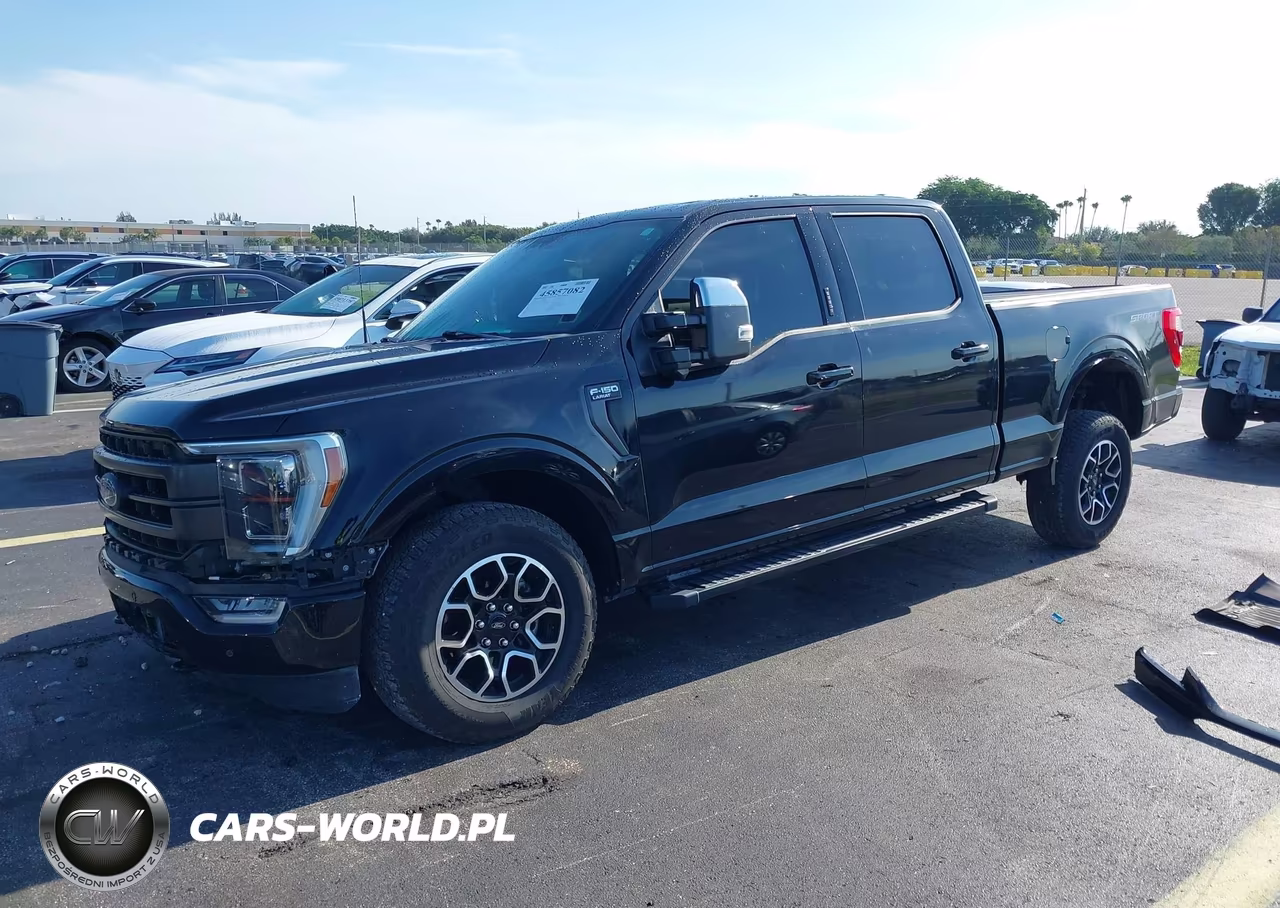 2022 Ford F-150 Lariat VIN:1FTFW1E51NKD65348 - 2