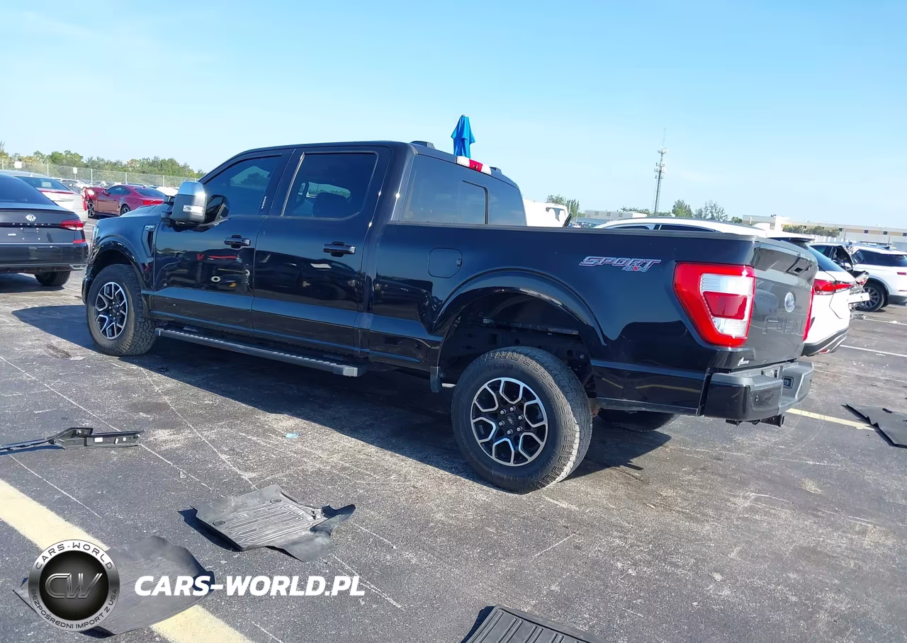 2022 Ford F-150 Lariat VIN:1FTFW1E51NKD65348 - 3