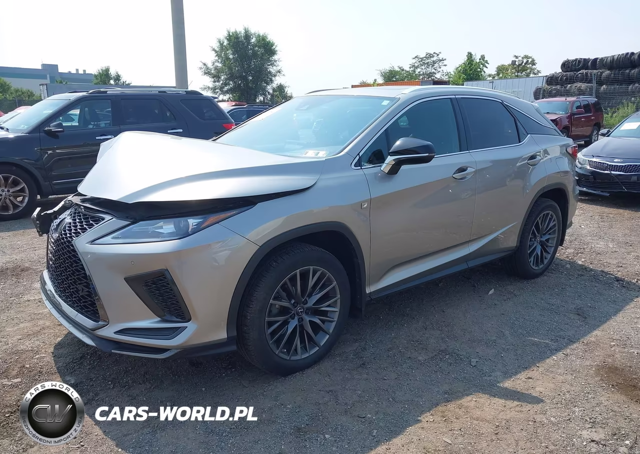 2021 Lexus Rx 350 F Sport Appearance VIN:2T2SZMDA2MC301837 - 2