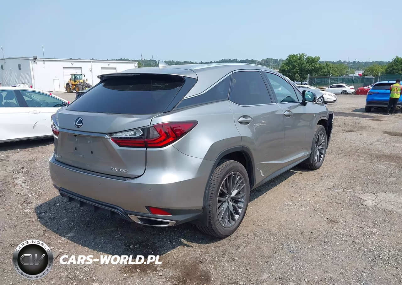 2021 Lexus Rx 350 F Sport Appearance VIN:2T2SZMDA2MC301837 - 4